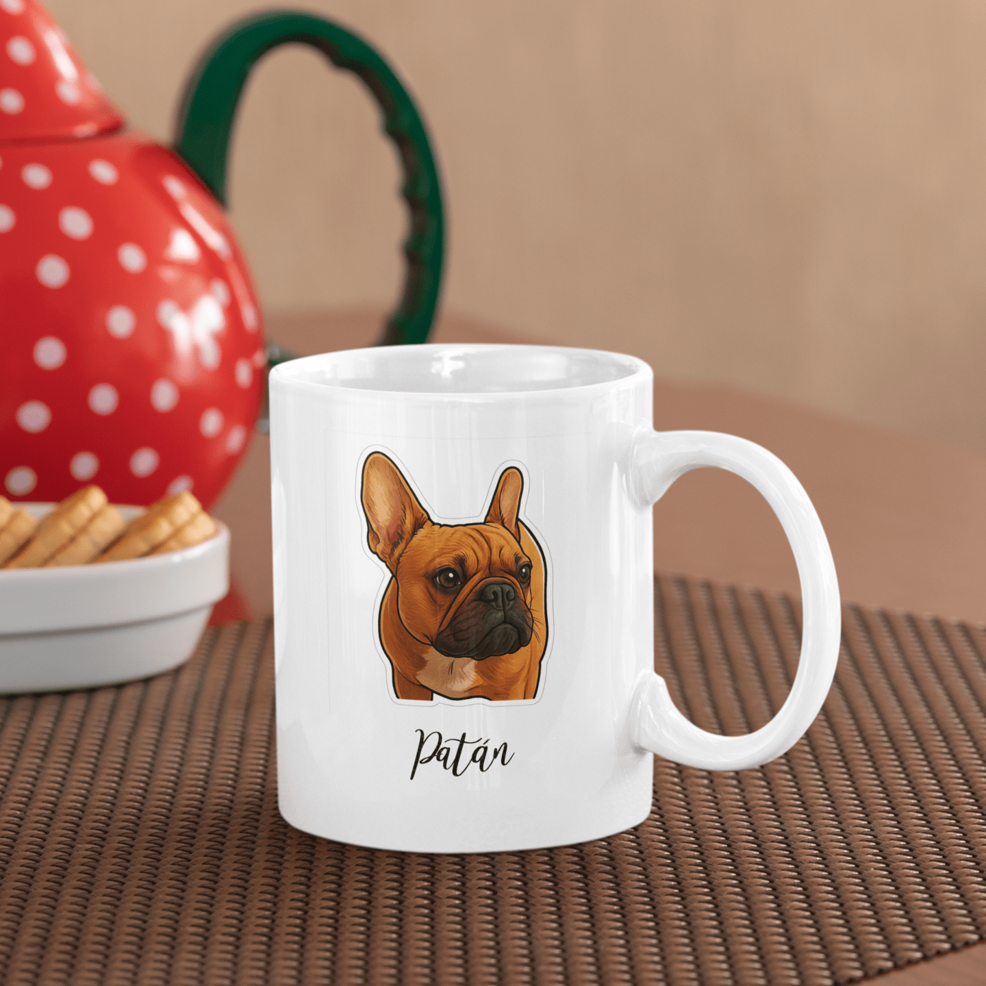 Taza Personalizada con tu Foto estilo Sticker Ghibli 📸✨