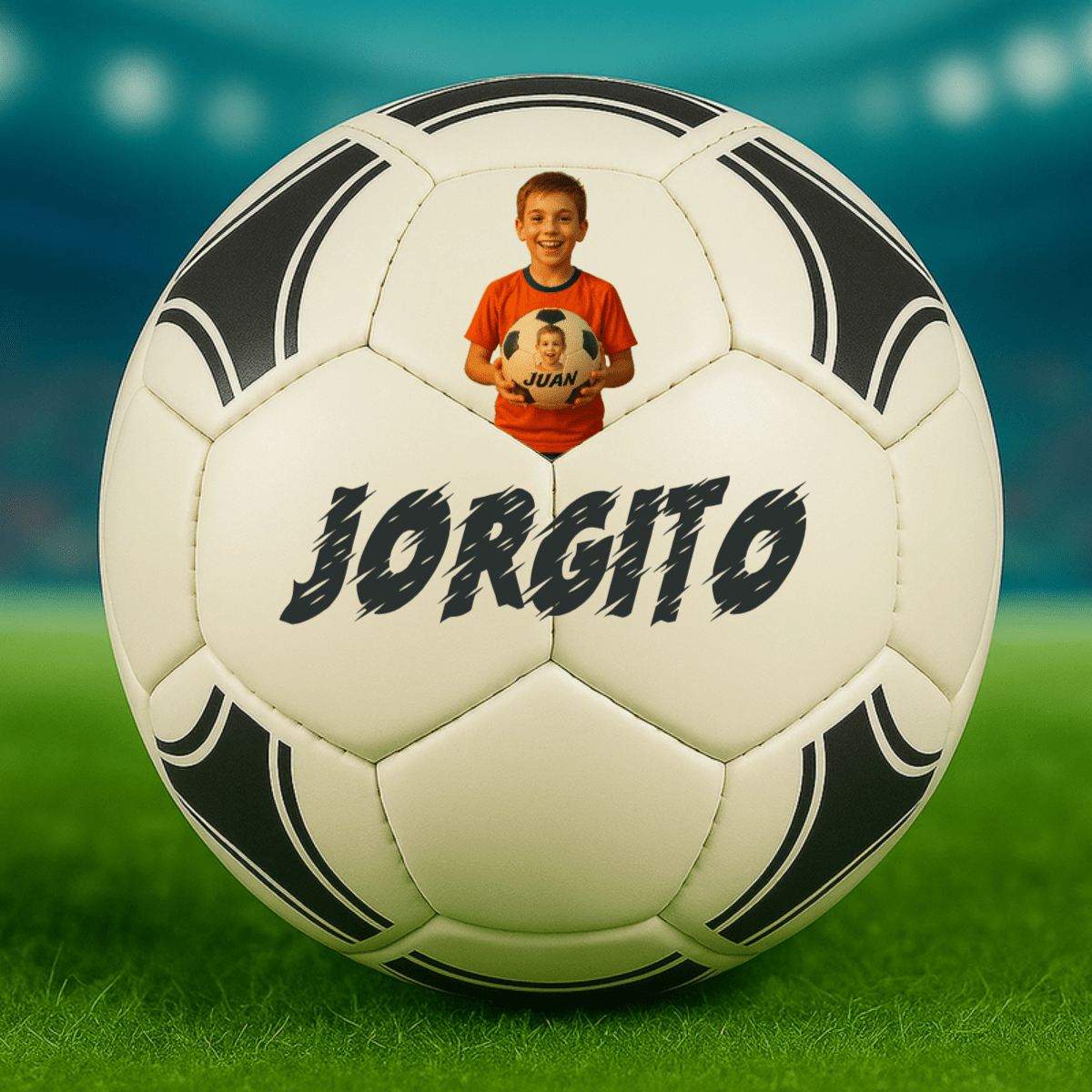 ⚽ Pelota de Fútbol Personalizada con Foto/Logo y Nombre – ¡Un Golazo de Regalo!
