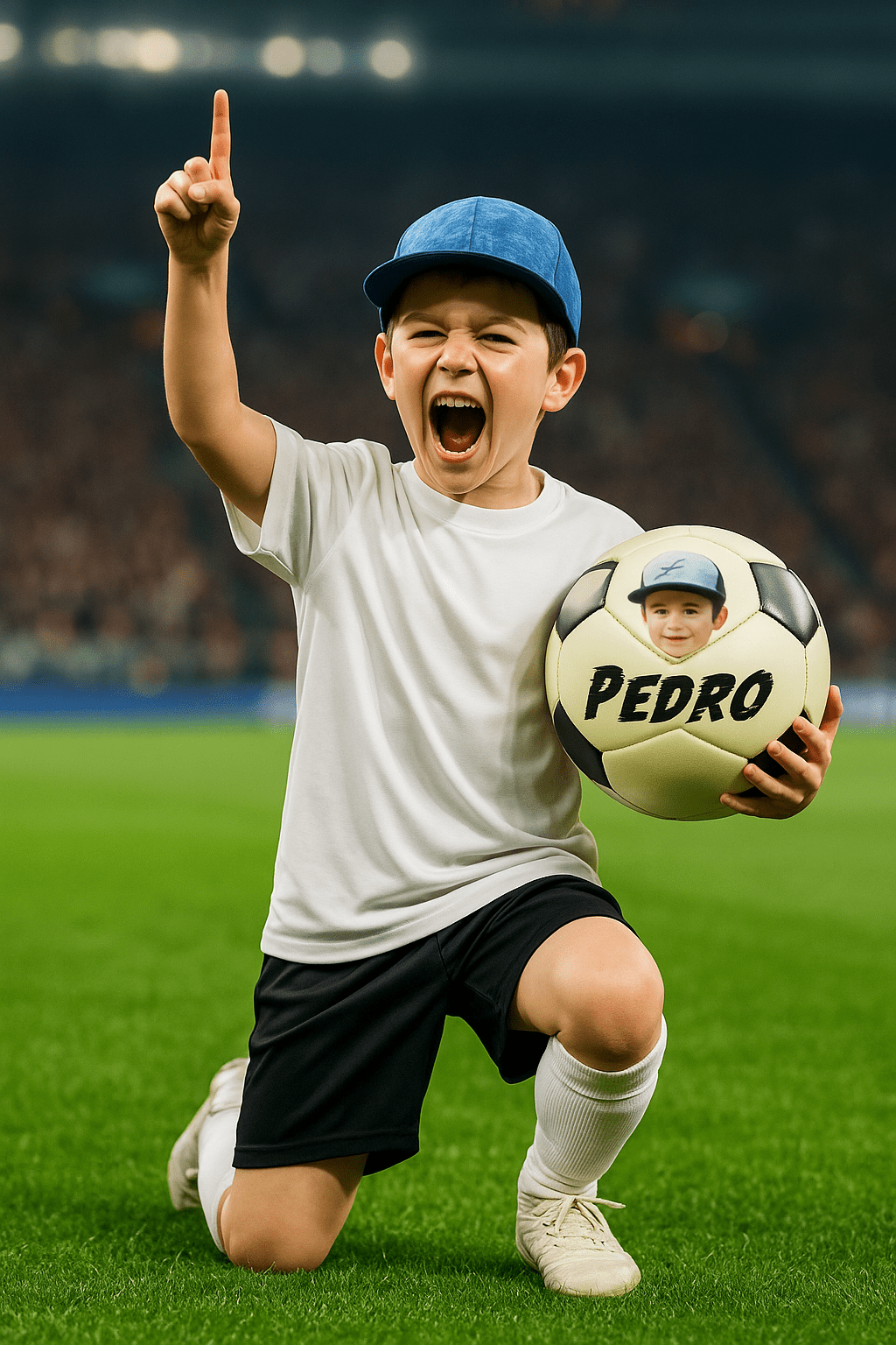 ⚽ Pelota de Fútbol Personalizada con Cara y Nombre – ¡Un Golazo de Regalo!