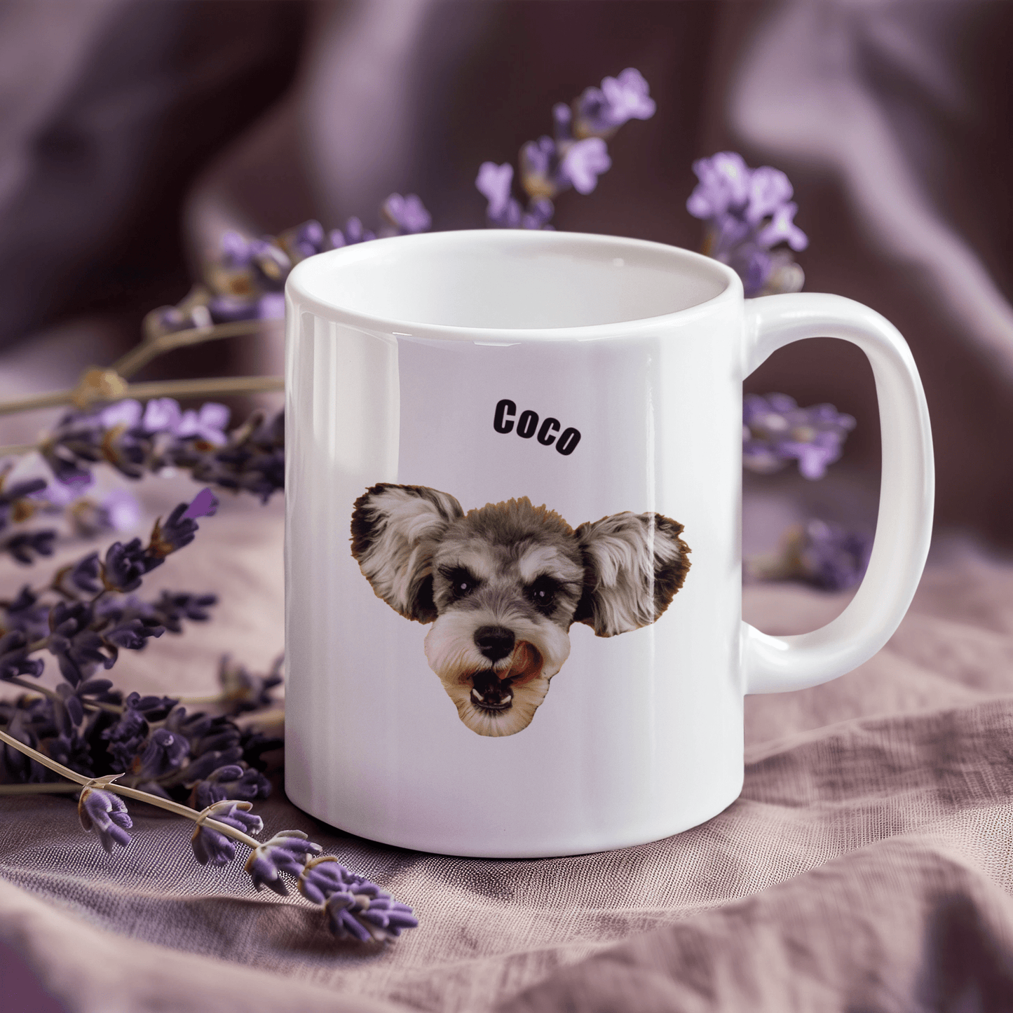 🖼️✨ Taza Personalizada con Foto Recortada de Cara 😊📷 + Nombre 📝☕