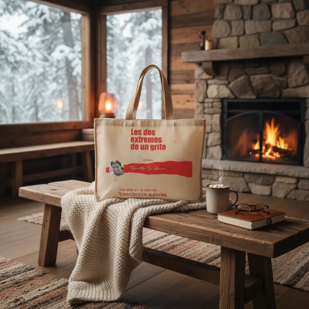 Tote Bag "Grito" 👜🗣️ – Alpillera y Algodón - Personalizá con nombre y foto