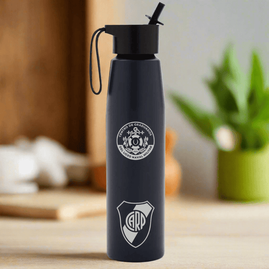 Botella términa de aluminio Personalizada - Grabado laser