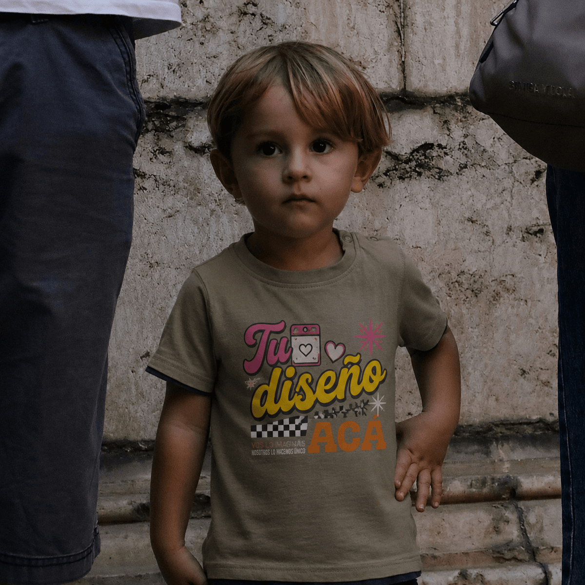 Remera personalizada de Niño - SUBÍ TU DISEÑO - Algodón 100%