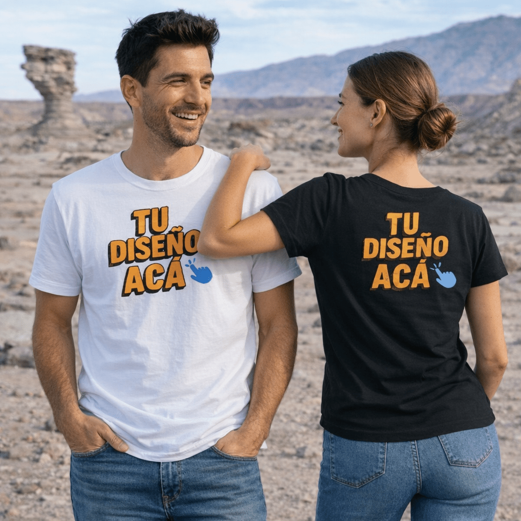 🎨 👕 Diseño Propio – Frente y Espalda