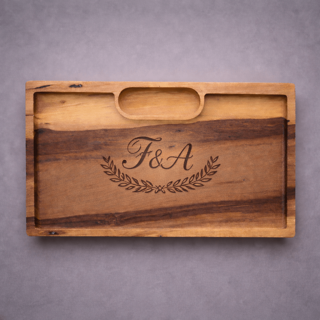 Tabla Personalizada de Guayubira de una sola pieza - Tamaño 50x30x3  🪵🔥