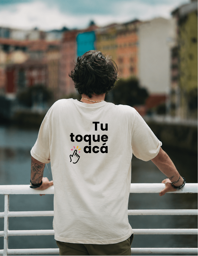 Con tu foto o diseño - Espalda