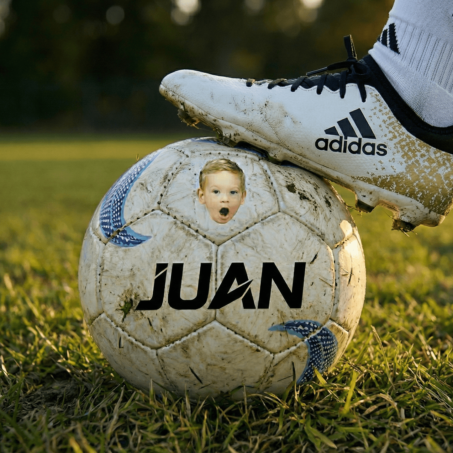 ⚽ Pelota de Fútbol Personalizada con Cara y Nombre – ¡Un Golazo de Regalo!