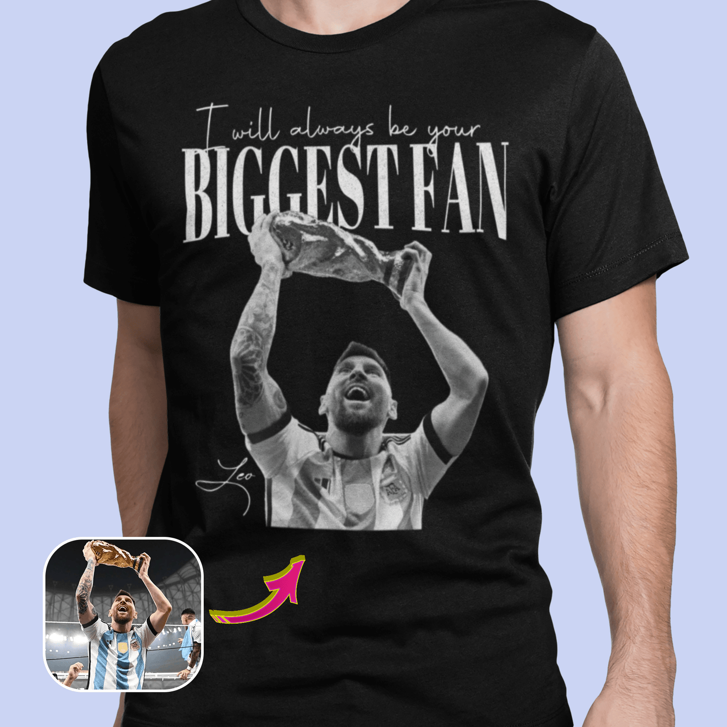 Remera Retro-Bootleg 90s - TRIBUTO - Foto y textos personalizables