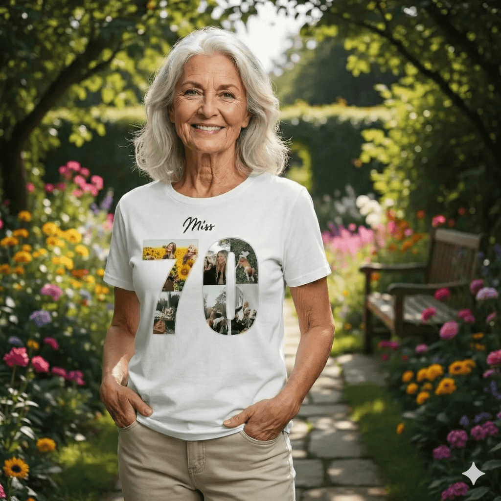 Remera "Mis 70 Pirulos" - Armá el 70 con tus fotos personalizadas