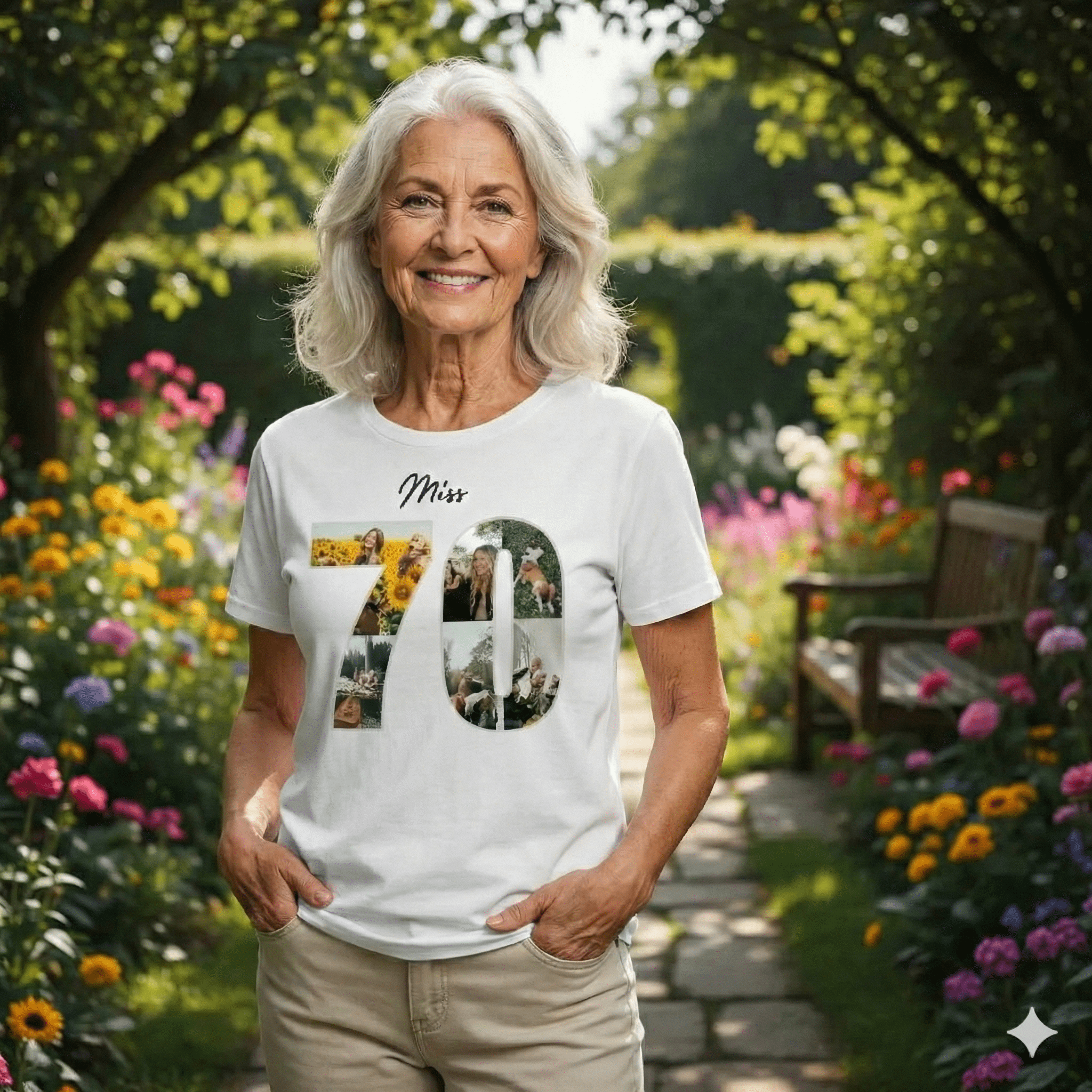 Remera "Mis 70 Pirulos" - Armá el 70 con tus fotos personalizadas