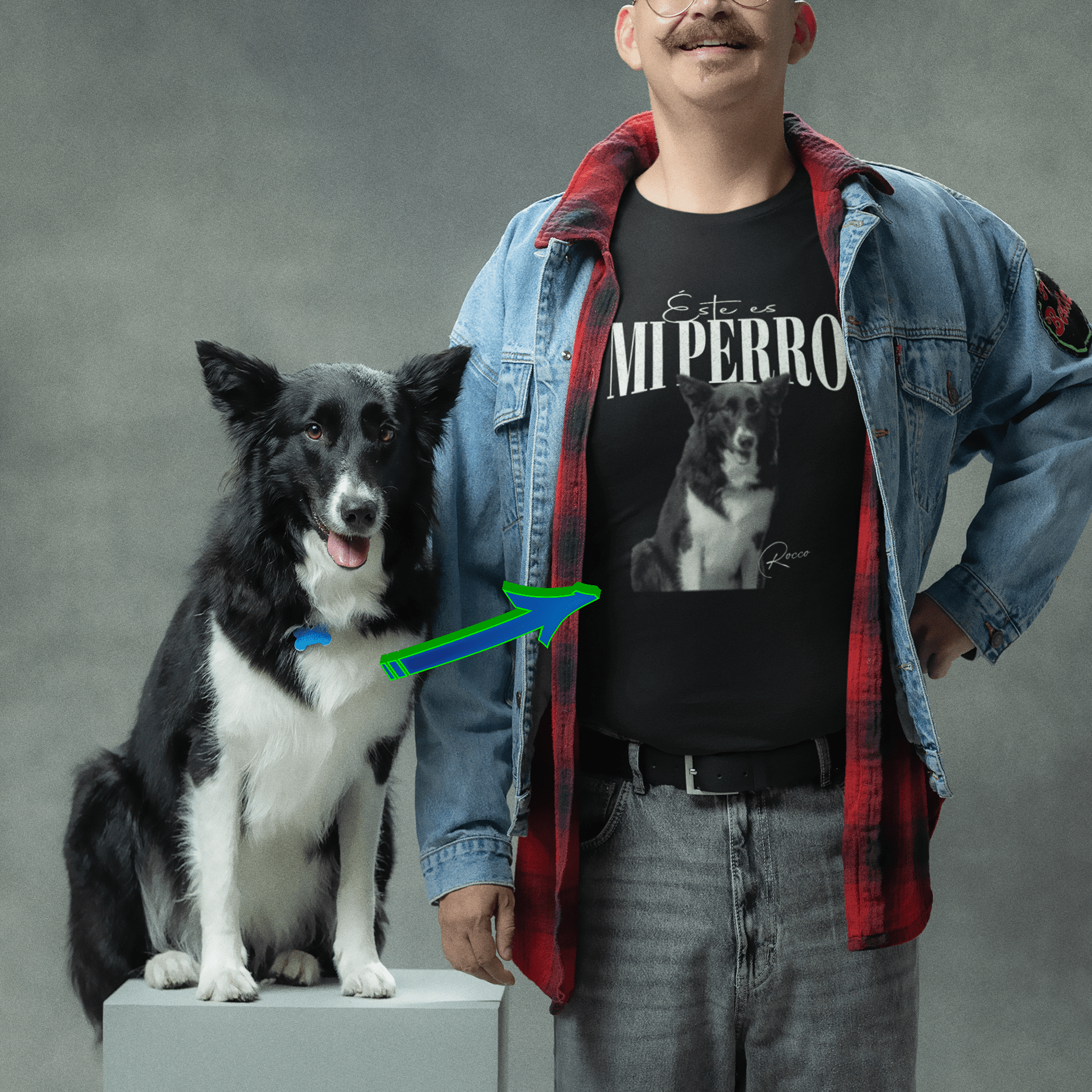 Remera Retro-Bootleg 90s - TRIBUTO - Foto y textos personalizables