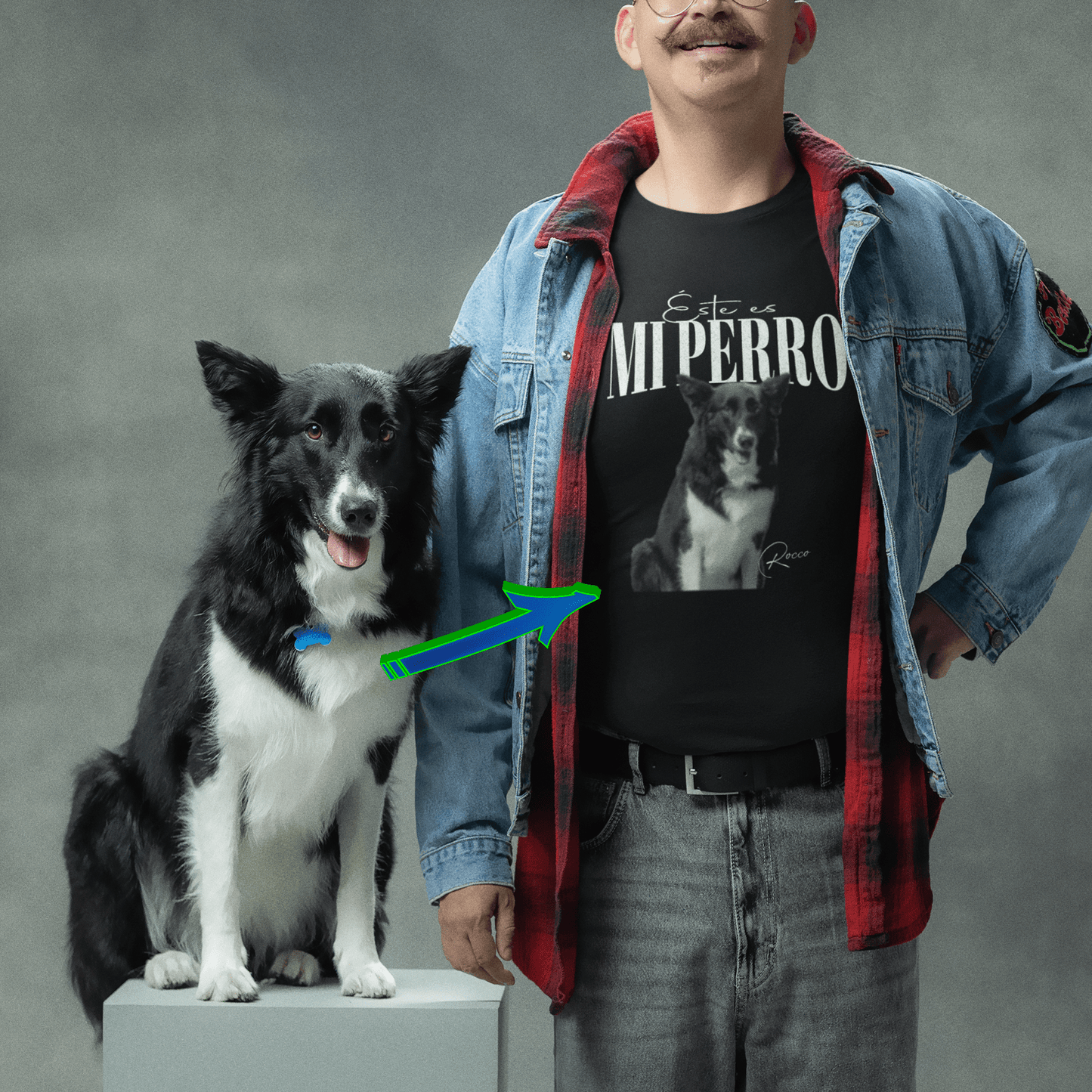 Remera Retro-Bootleg 90s - TRIBUTO - Foto y textos personalizables