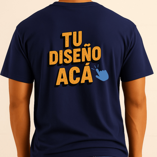 Con tu foto o diseño - Espalda