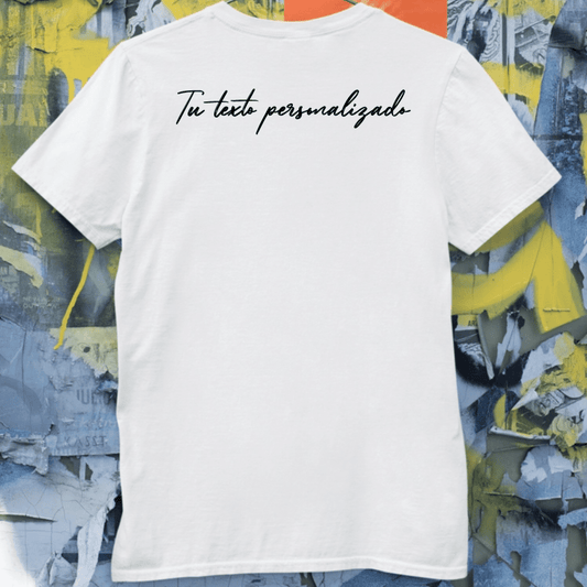 Remera Personalizada - Solo Texto en la espalda