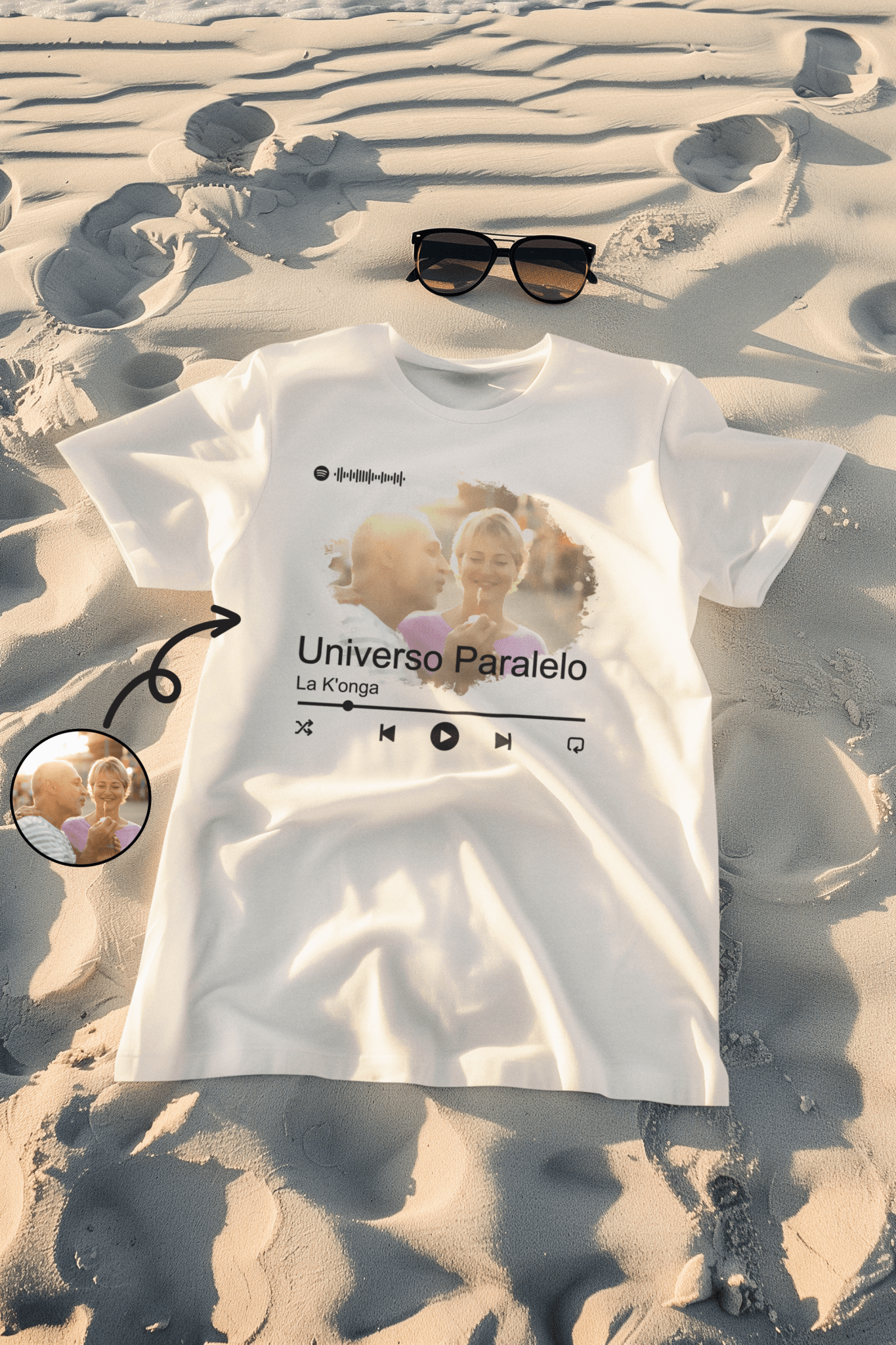 Un instante, una canción 🎵🖼️ — Elegí tu canción en Spotify y sube la foto que la haga inolvidable ❤️
