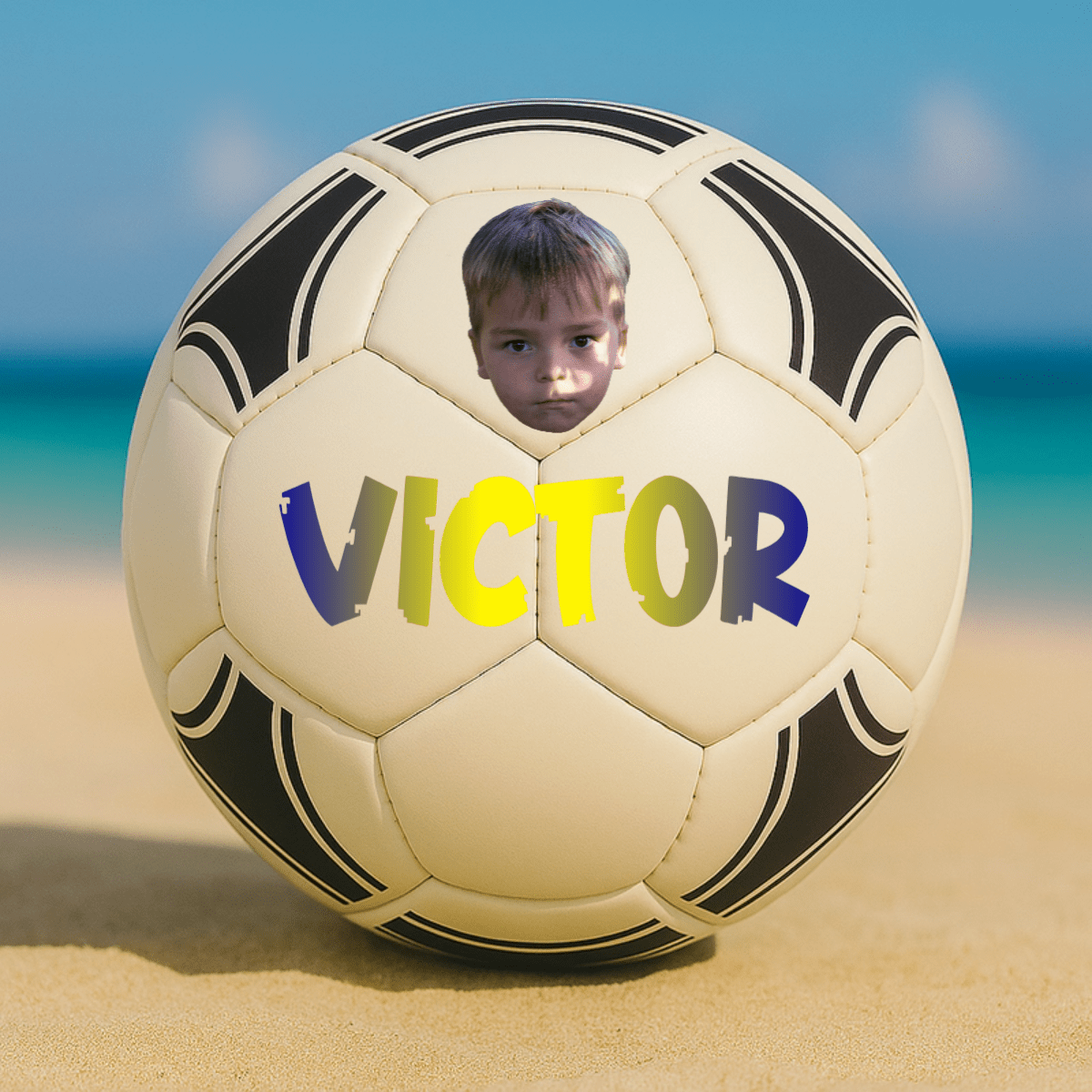 ⚽ Pelota de Fútbol Personalizada con Cara y Nombre – ¡Un Golazo de Regalo!