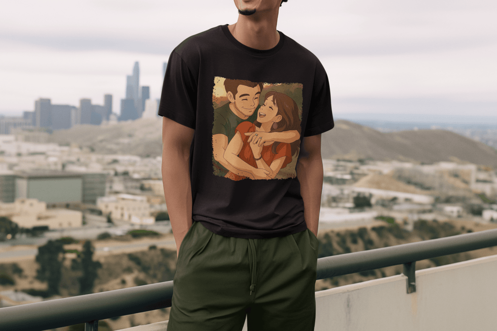 Tu foto al estilo Ghibli – Remera personalizada