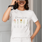 🌼 Remera “Momma’s Garden” | Personalizá tu Jardín Familiar