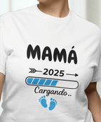 ⏳🤰✨ – Mamá cargando, bebé en camino - Personalizá con el año de nacimiento