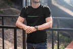 Remera personalizada “Línea Sutil” – Personalizala con tu frase ✍️