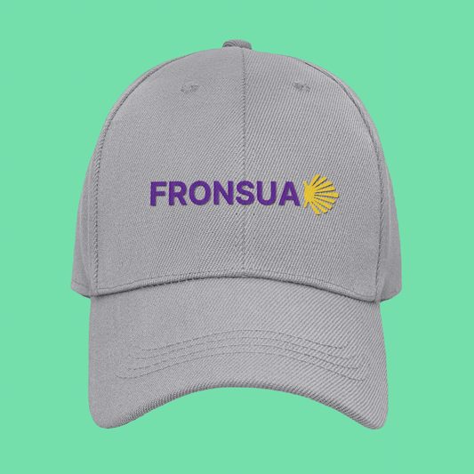 Gorra Gris Algodón con broche - FRONSUA