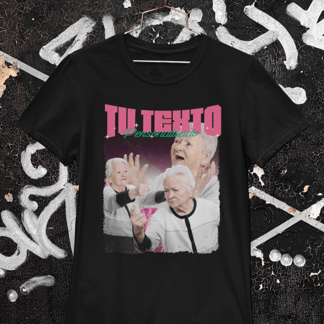 Remera Retro - Con tus fotos, cantante favorito, mascotas, amigos...
