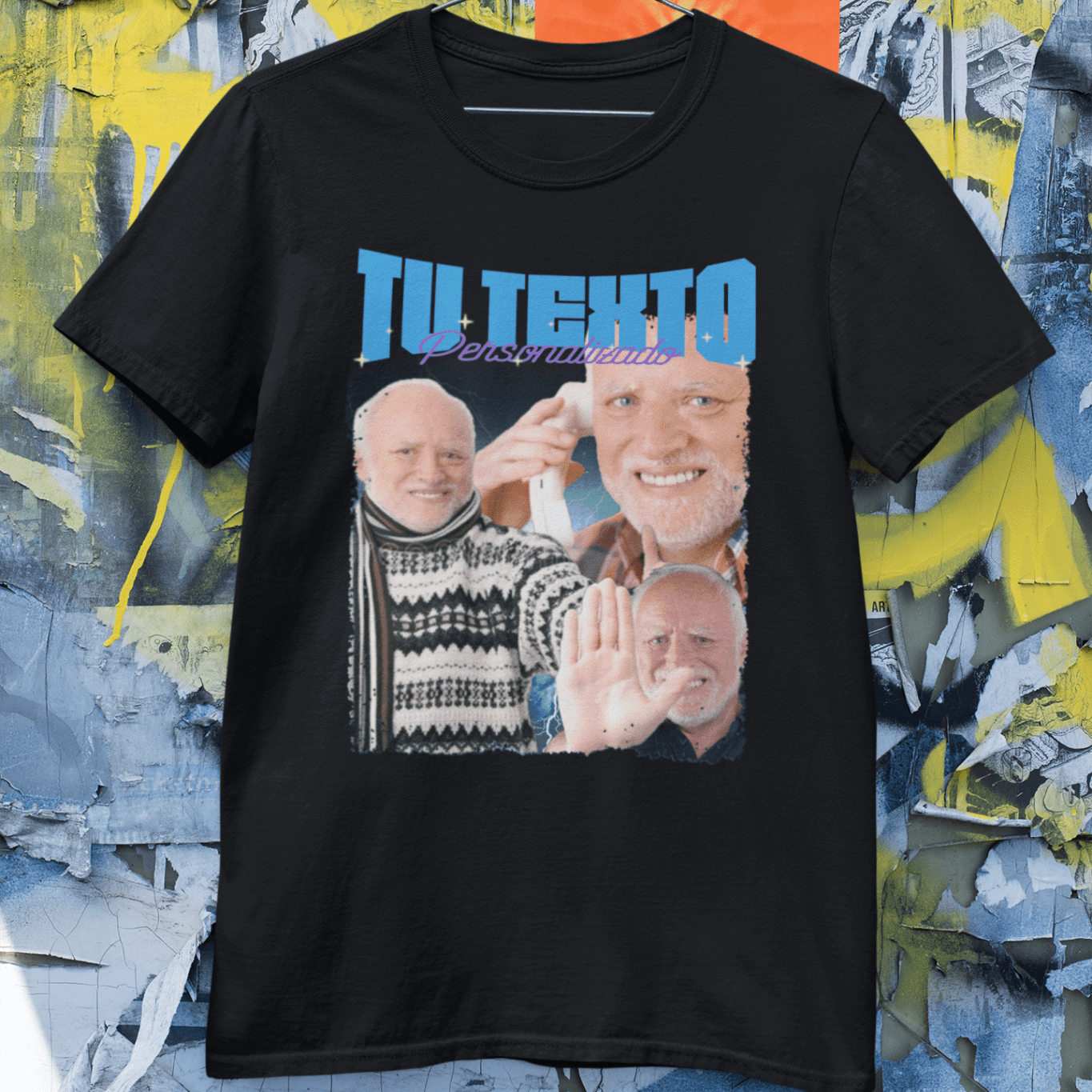 Remera Retro - Con tus fotos, cantante favorito, mascotas, amigos...