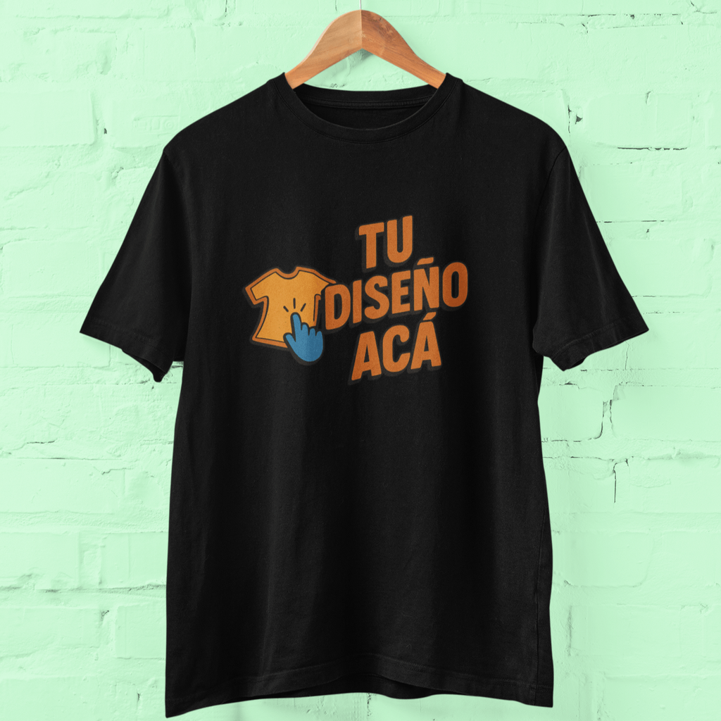 Creá tu remera única – Cargá tu diseño o imagen