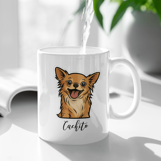 Taza Personalizada con tu Foto estilo Sticker Ghibli 📸✨