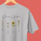🌼 Remera “Momma’s Garden” | Personalizá tu Jardín Familiar