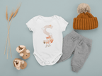Body Personalizado con Inicial y Nombre – Animales en Acuarela
