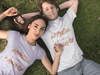 Remera Love Floral con Nombres 💑🌷