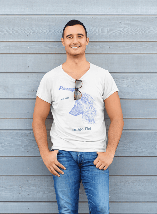 Amigo Fiel  – Tu Foto en Dibujo a Lápiz con Frase Personalizada