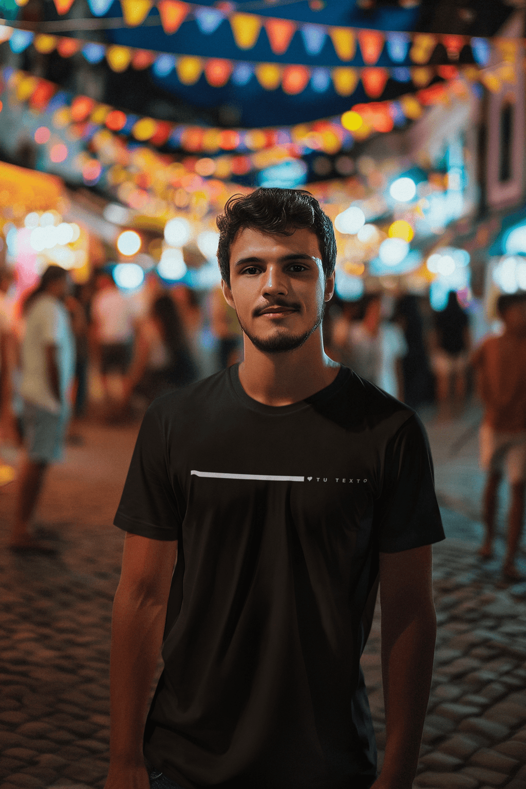 Remera personalizada “Línea Sutil” – Personalizala con tu frase ✍️