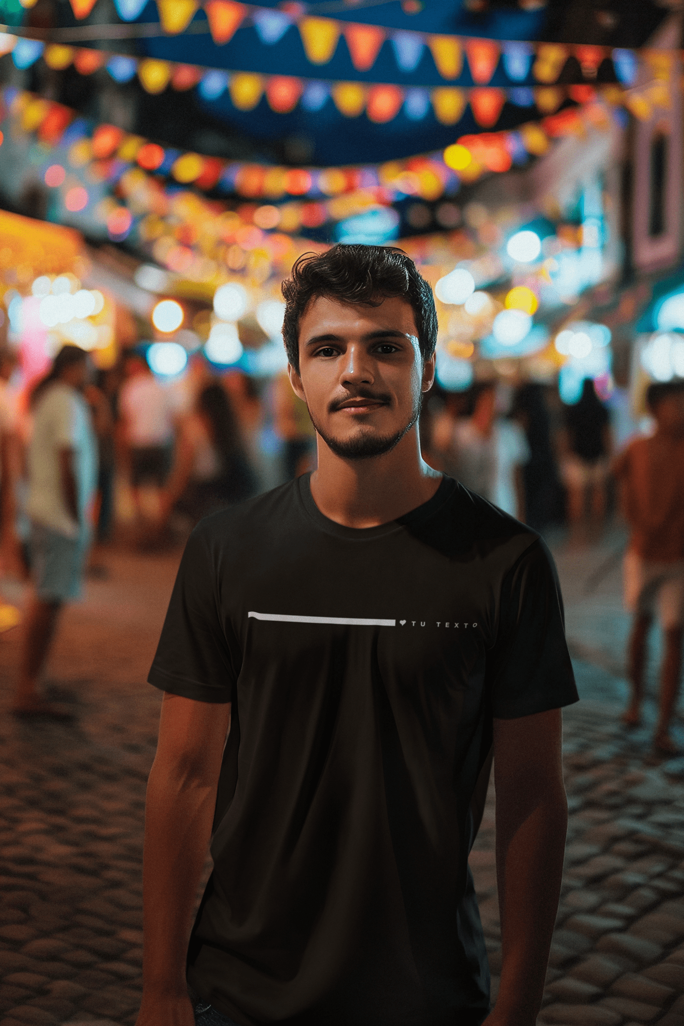 Remera personalizada “Línea Sutil” – Personalizala con tu frase ✍️