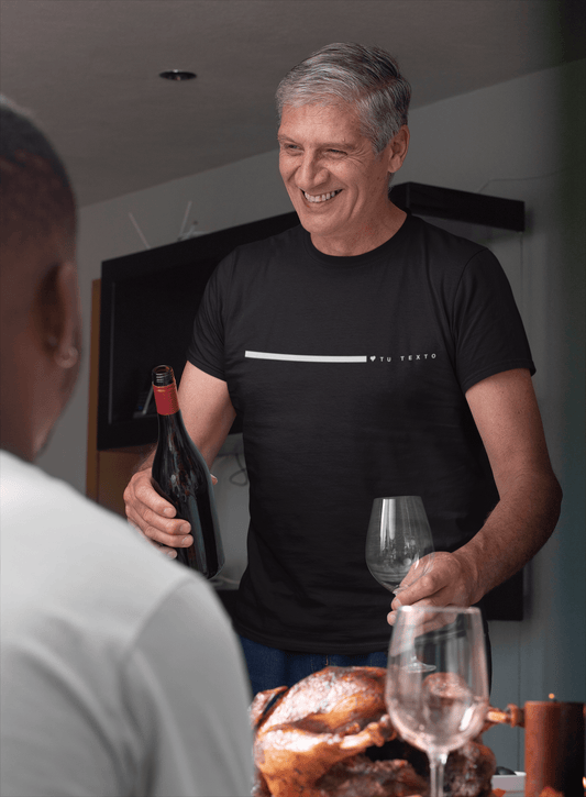 Remera personalizada “Línea Sutil” – Personalizala con tu frase ✍️